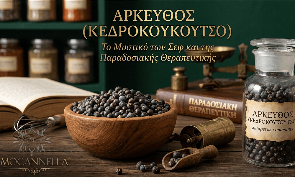 Άρκευθος: Το Μυστικό των Σεφ και όχι μόνο