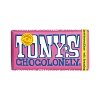 Σοκολάτα Λευκή Tony's Με Raspberry & Popping Candy - 180g