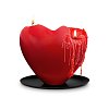 Melting Heart Candle Mikamax 1.2kg
