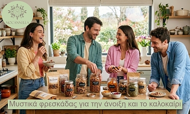 Μυστικά φρεσκάδας για την άνοιξη και το καλοκαίρι