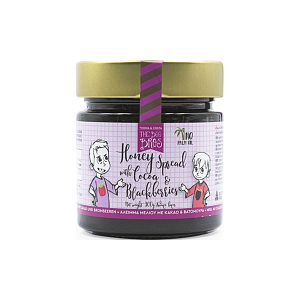 Αλειμμα Μελιού Με Κακάο & Βατόμουρο 300g-The Bee Bros