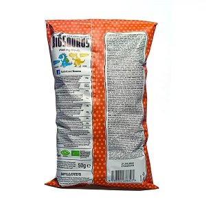 Γαριδάκια Με Κέτσαπ Vegan Χωρίς Γλουτένη Biosaurus 50g