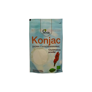 Konjac Σκόνη Γλυκομανάνης Bio 100g