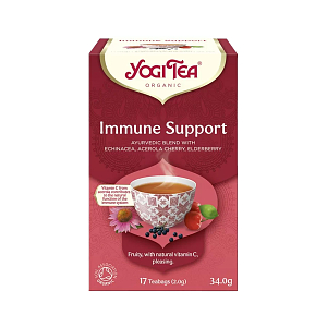 Yogi Tea Immune Support Αφέψημα για Ενίσχυση του Ανοσοποιητικού