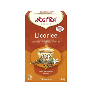 Yogi Tea Licorice Αιγυπτιακό Ρόφημα Με Γλυκόριζα 30,6gr