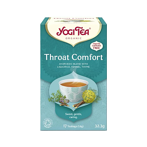 Yogi Tea Throat Comfort Αφέψημα για τον Ερεθισμένο Λαιμό 30.6g