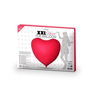 ΧXL Heart Foil Balloon 140cm Mikamax