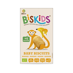 Μπισκότα Με Μπανάνα Biskids Χ/Ζ Vegan 120g