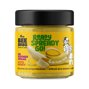 Αλειμμα Μελιού Με Γεύση Μπανάνα 300g-The Bee Bros