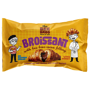 The Bee Bros Broissant με Κακάο & Μέλι 6-τεμ.