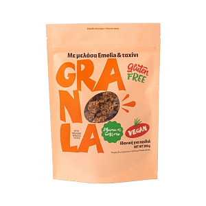 Γκρανόλα με μελάσα Emelia & Ταχίνι Gluten Free 280g