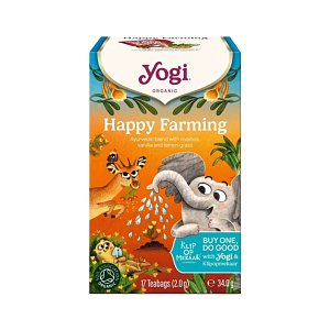 Yogi Tea Happy Farming Χωρίς Γλουτένη 34gr