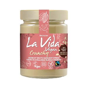 Επάλειμμα Φουντουκιού Χ/ΓΛ Λευκό Crunchy La Vida Vegan 270gr