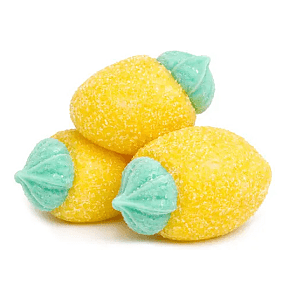 Ζαχαρωτά Marshmallows Σε Σχήμα Λεμόνι