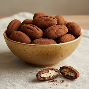 Πεκάν Με Επικάλυψη Σοκολατένιας Τρούφας