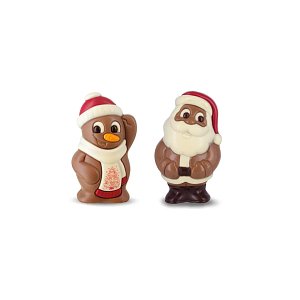 Σοκολατένιος Santa Karl 75g Belfine 3D